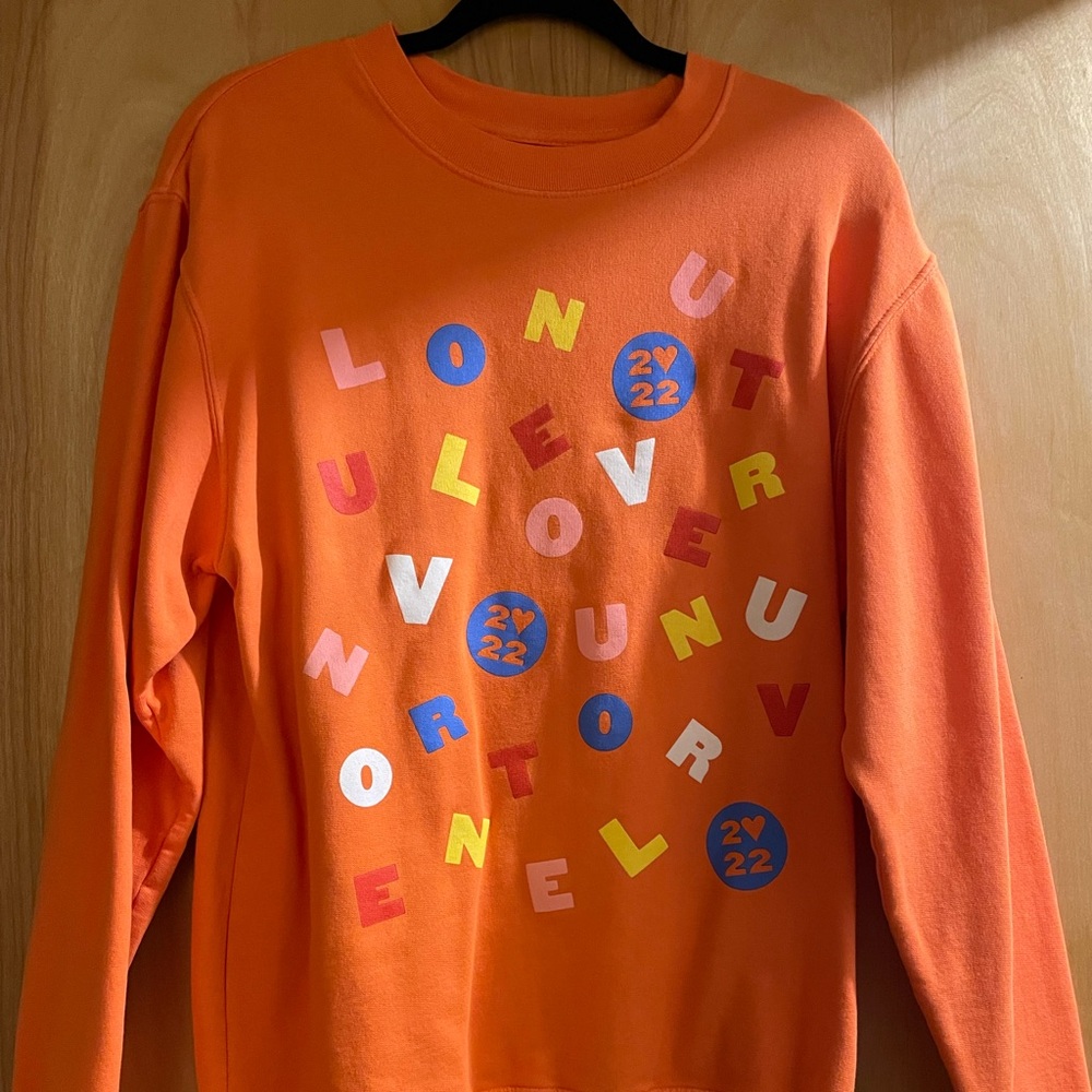 Harry Styles Love on Tour 2022 Alphabet Soup Crewneck Sweater